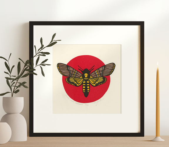 "Deaths Head Hawk Moth" - Taylor Cox